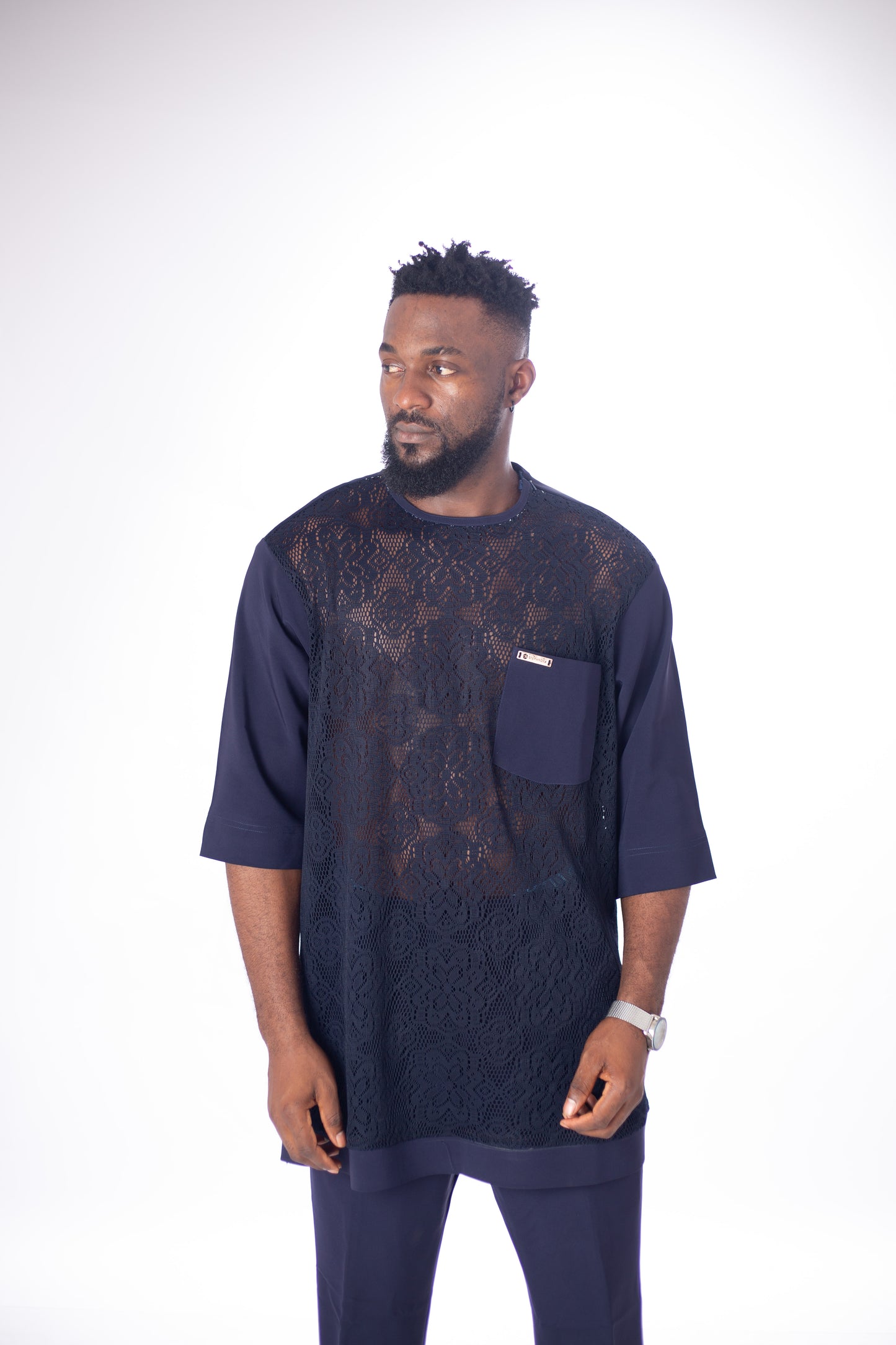 Classic Native wear for Men - Navy Blue