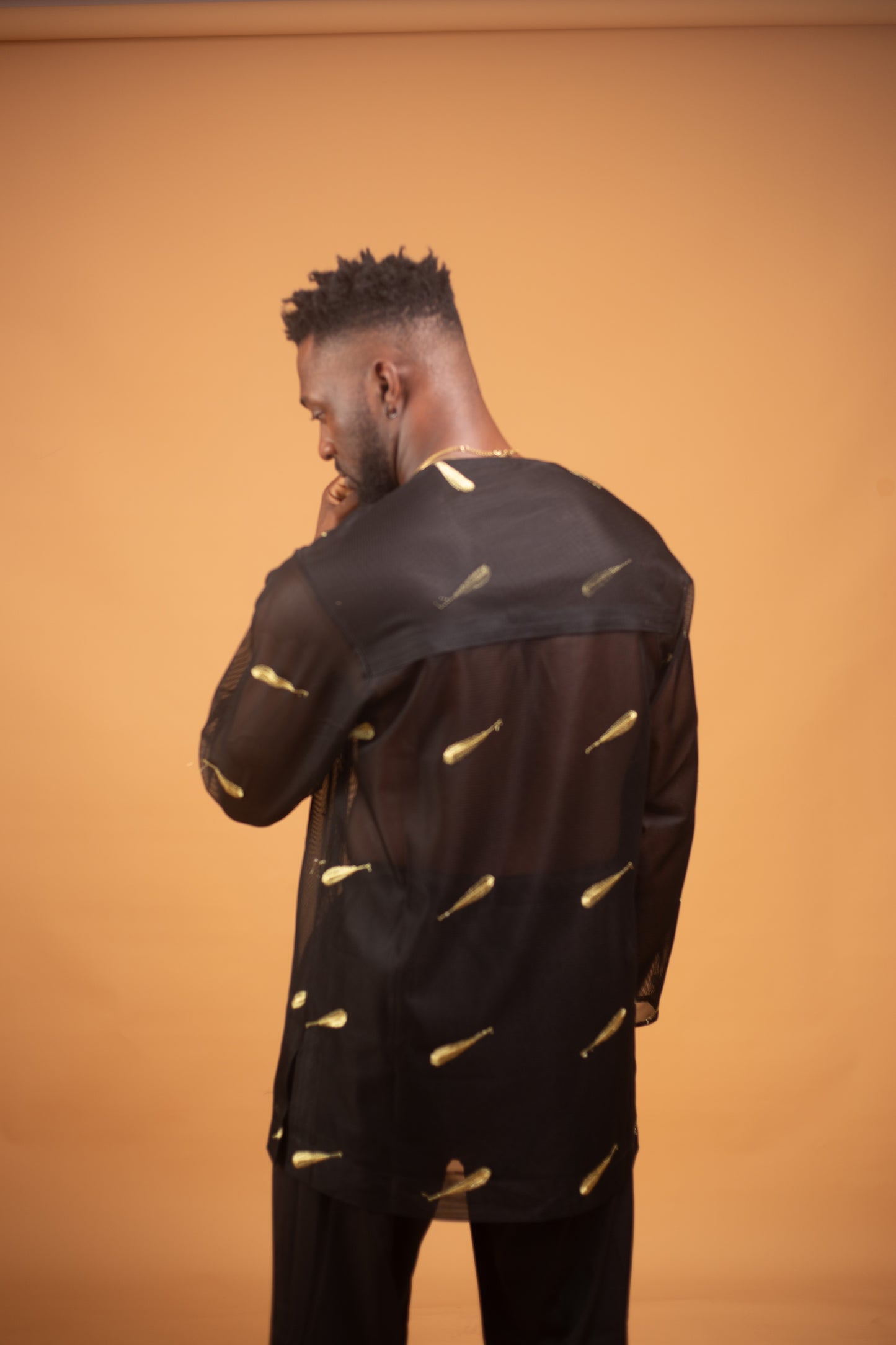 Mens Summer Lace Shirt See Through Sheer Shirts Casual Long Sleeve