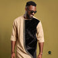 Men's African Dashiki Formal Short Sleeve Shirt And Pant Two Piece Traditional