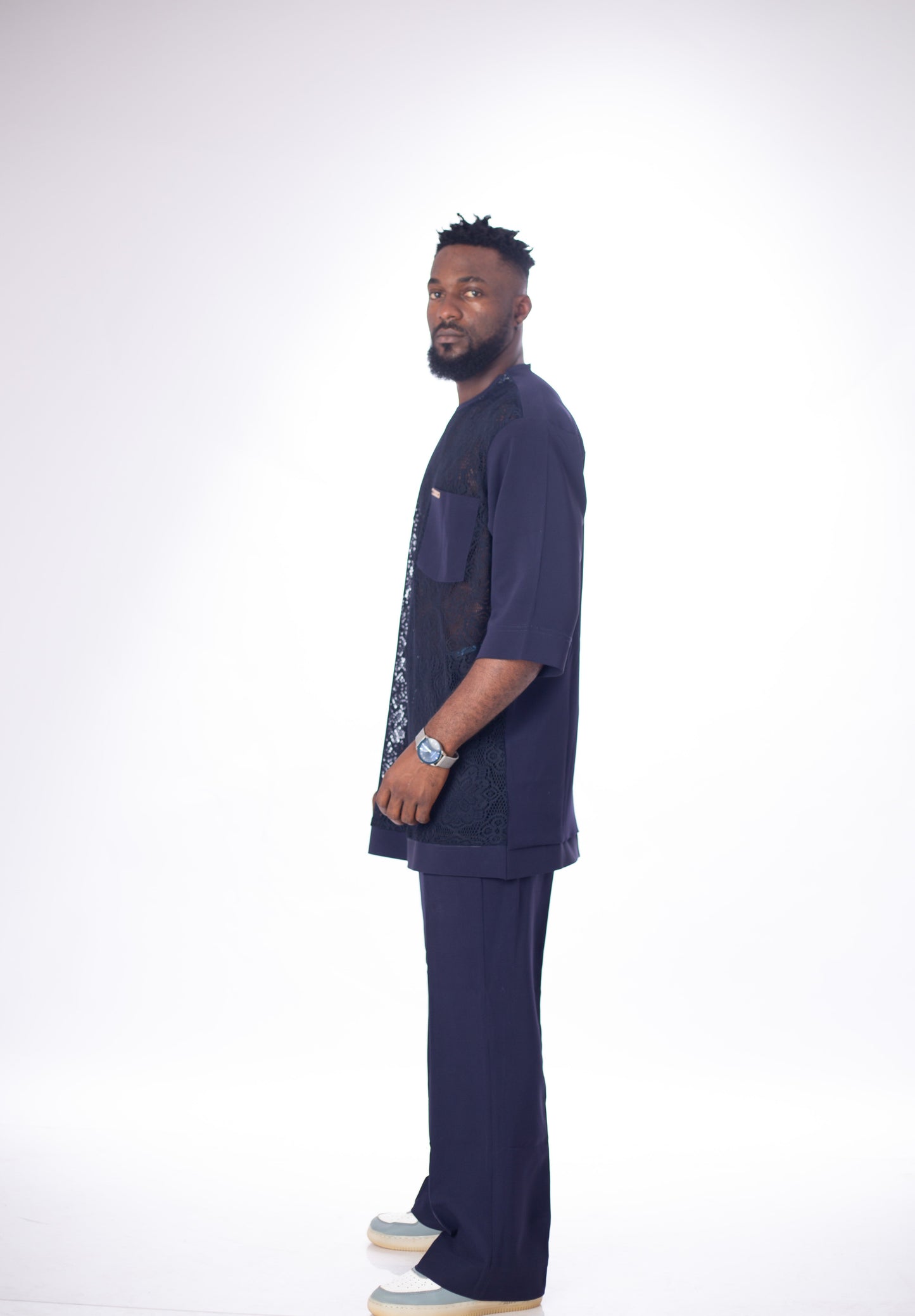 Classic Native wear for Men - Navy Blue