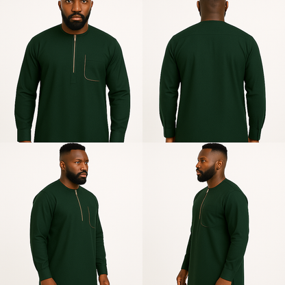 Plain Green Men's Senator Native Wear