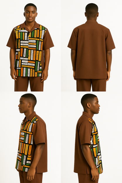 Colorful Rectangle Patterned casual Wear