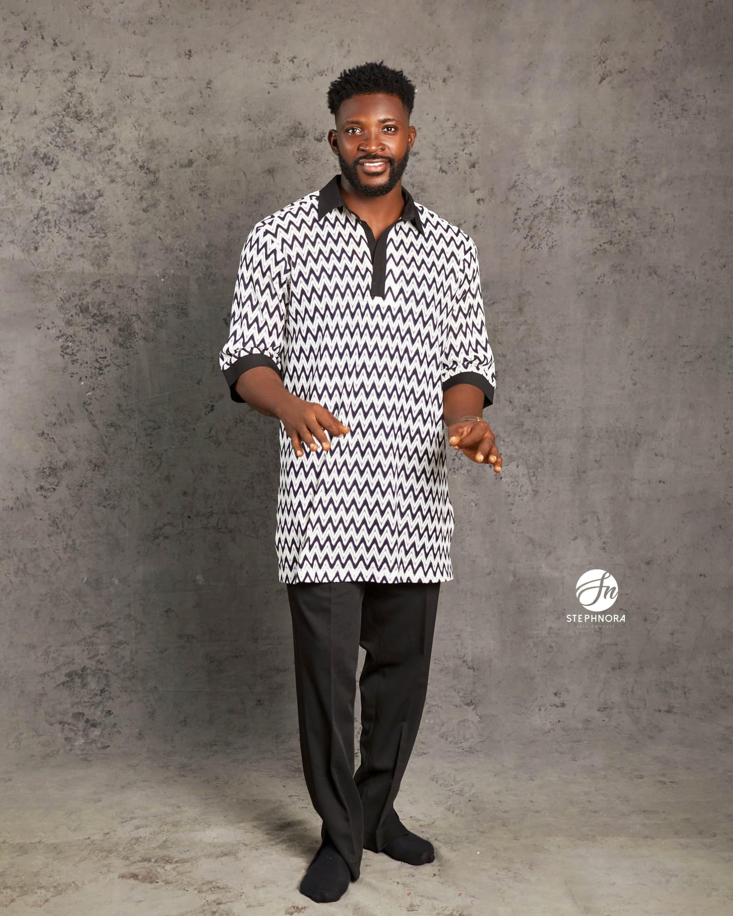 Men's Danshiki Shirt Short Sleeve African Shirts Casual