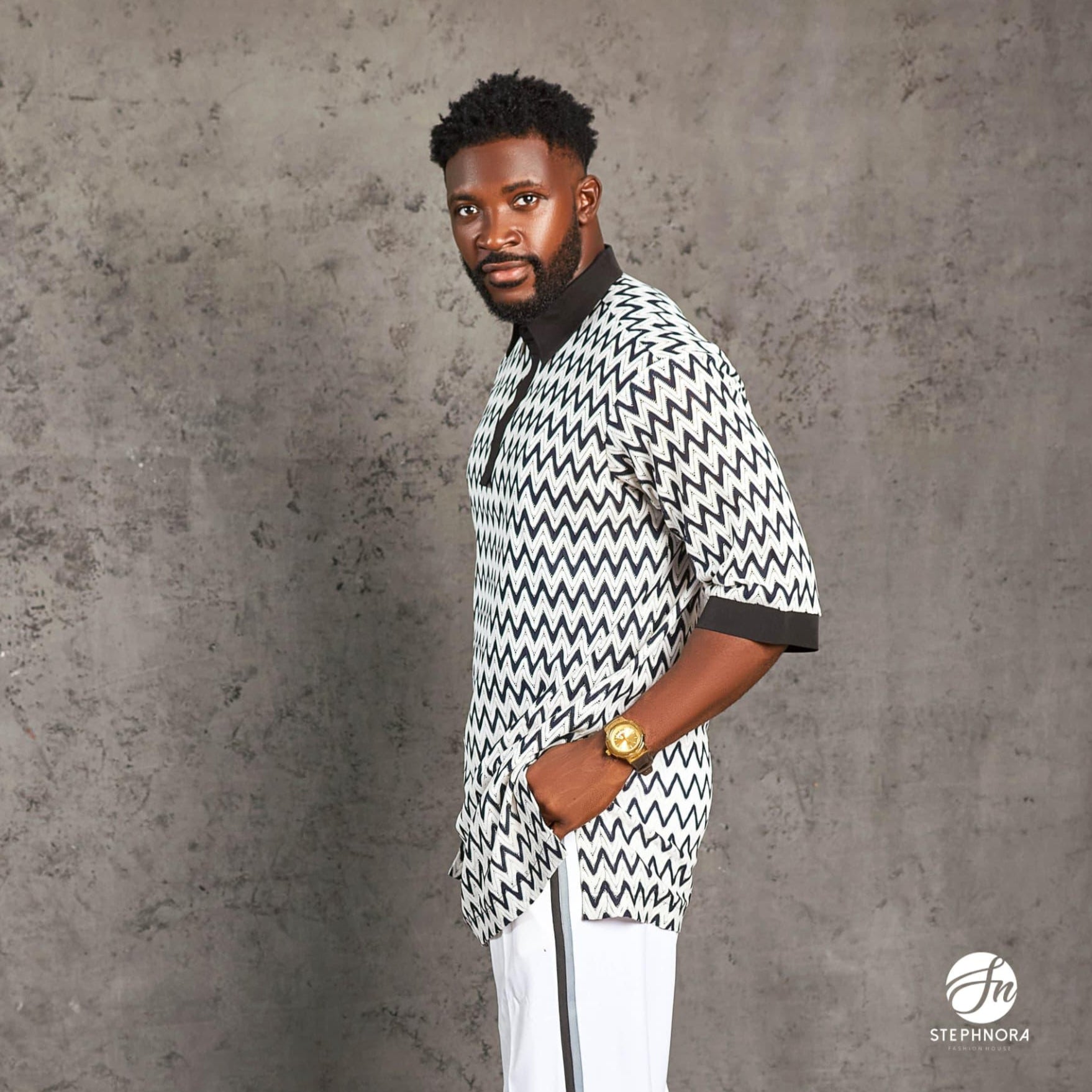 Men's Danshiki Shirt Short Sleeve African Shirts Casual