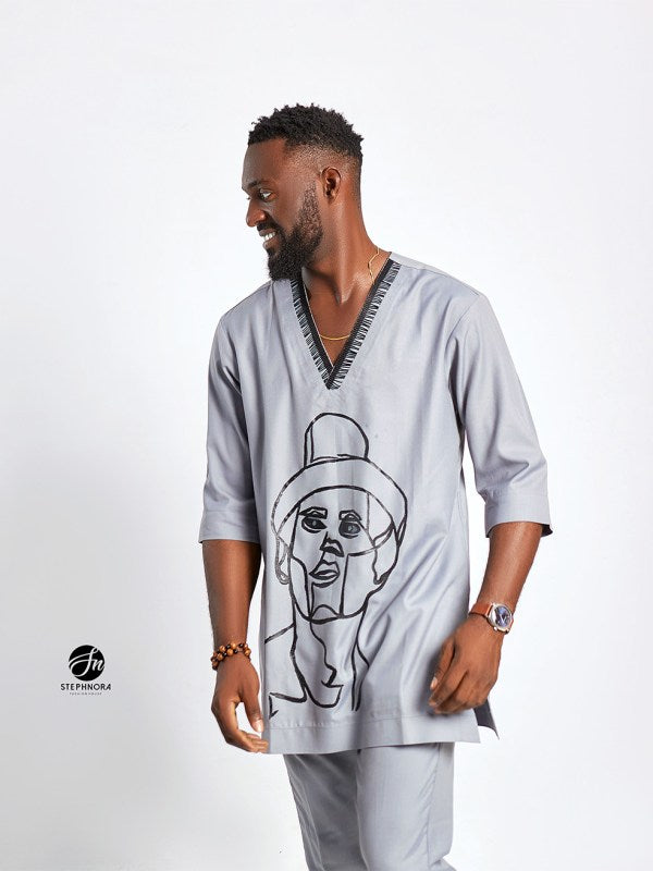 Stephnora African Danshiki Men's Wear